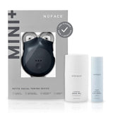 Facial Device Kit - FDA Cleared Face Sculpting & Skin Tightening Device to Contour, Lift & Tone + Microcurrent Gel Activator & Silk Creme - Midnight Black